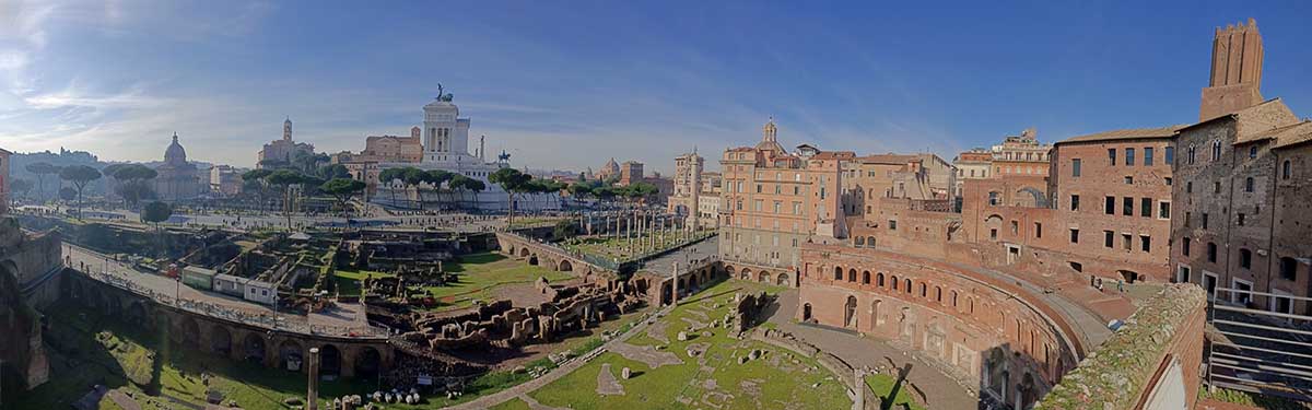 Les marchés de Trajan Rome